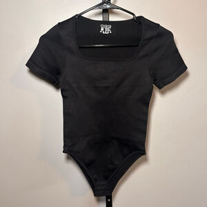 Women's OQQ Bodysuit S pack of Black and Red